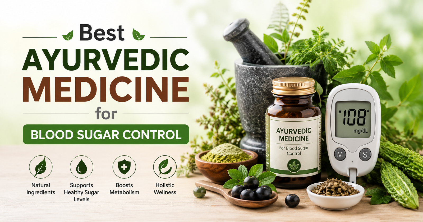 Best Ayurvedic Medicine for Blood Sugar Control