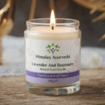 lavender & rosemary jar candle