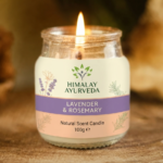 lavender & rosemary jar candle