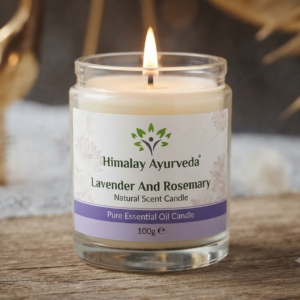 lavender & rosemary jar candle