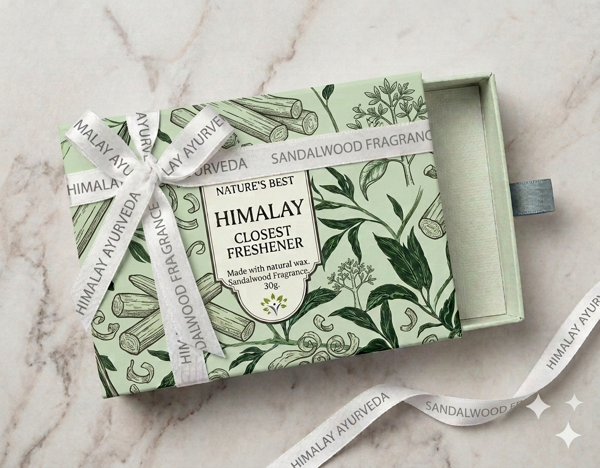 Himalay Sandalwood Closest Fresheners Sachet With Natural Wax
