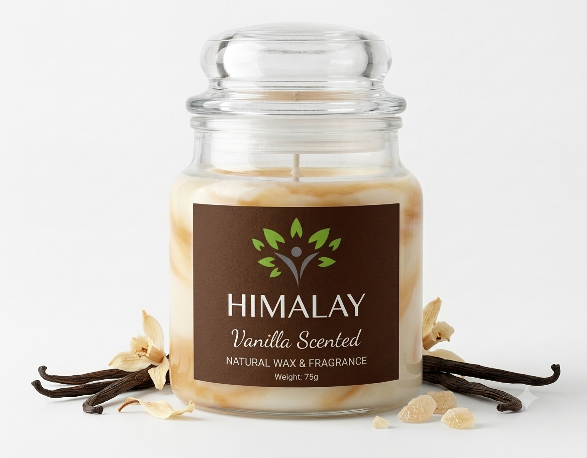 vanilla kiwi jar candle