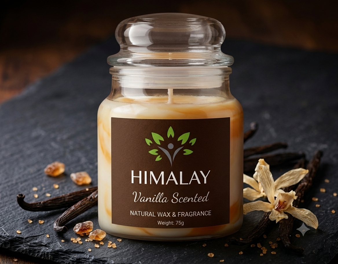 vanilla jar candle