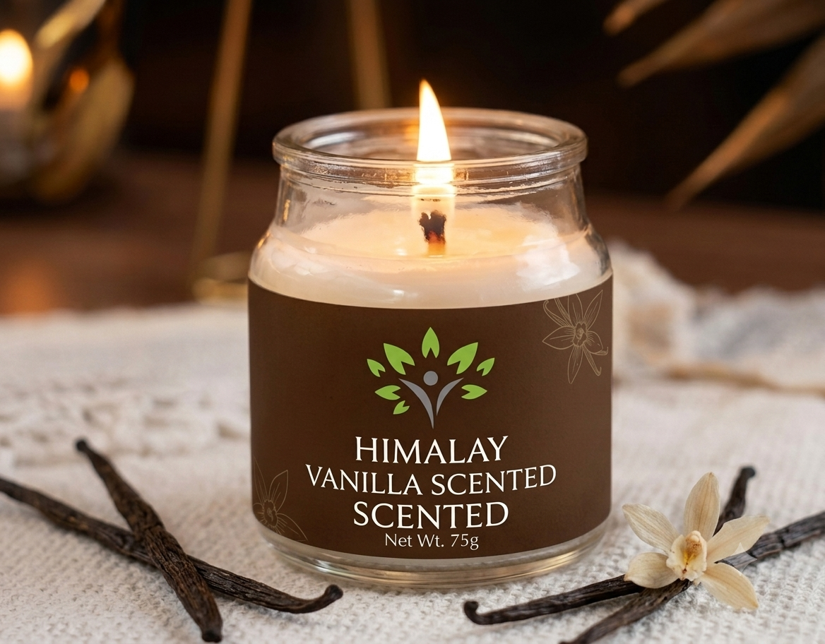 vanilla jar candle