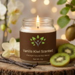 vanilla kiwi jar candle