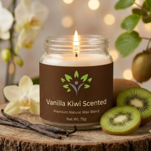 vanilla kiwi jar candle
