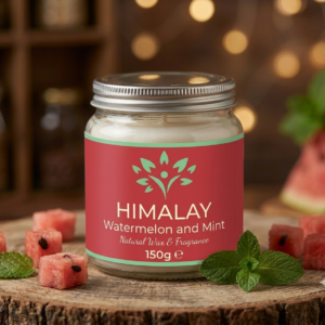 watermelon mint jar candle