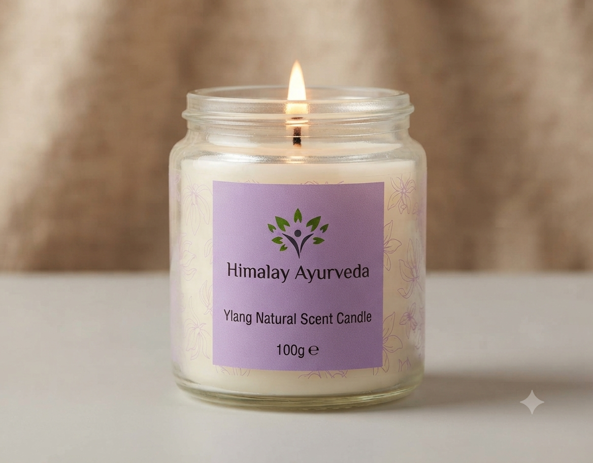 ylang scented candle