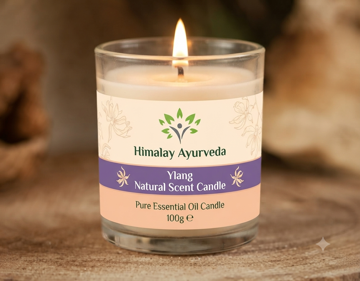 Ylang Natural Scented Candle | 100GMS