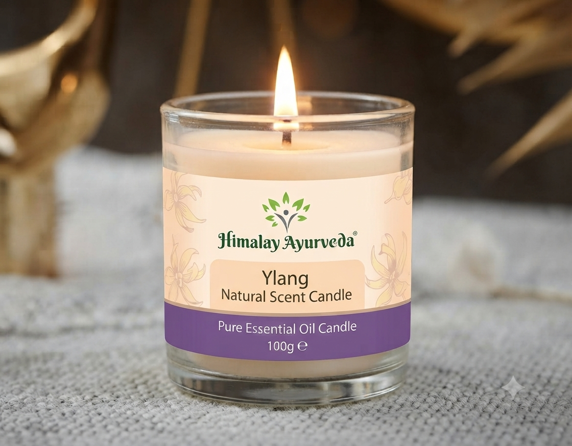 Ylang cented candle